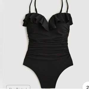 NWT J.Crew one piece swimsuit size 2